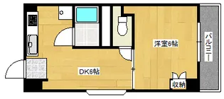 光レジデンス【305号室】の間取り