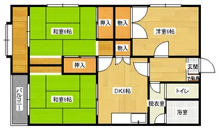広島畳材安古市ビルの間取り