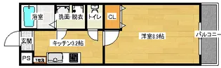 デルタ幟町【10階】の間取り