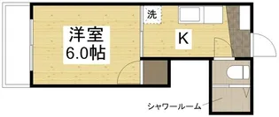 草津東ハイツの間取り