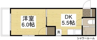 草津東ハイツの間取り
