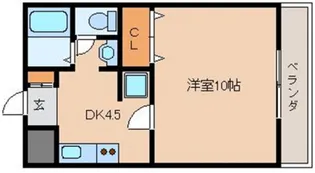 フリックコートSYO【1階】の間取り