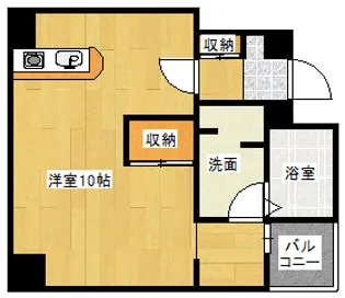 レガシービルの間取り