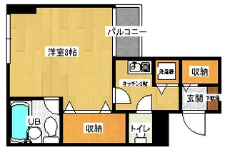 Kアルカディア【5階】の間取り