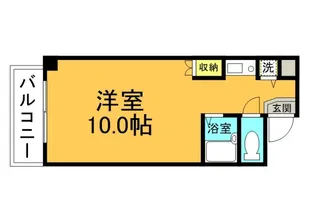 上幟町ビル【4階】の間取り