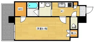 パレグレース中広の間取り