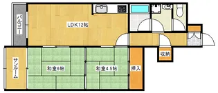 京急西広島マンションの間取り