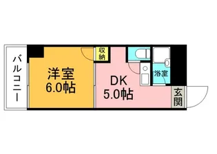 MyLittleMaison【5階】の間取り