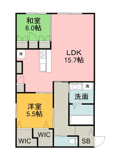BORIKIしののめ空の間取り