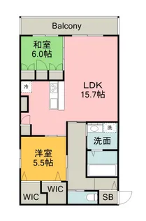 BORIKIしののめ空の間取り