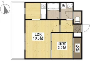 クリスタルビルの間取り
