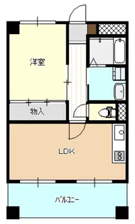 Kコーポの間取り