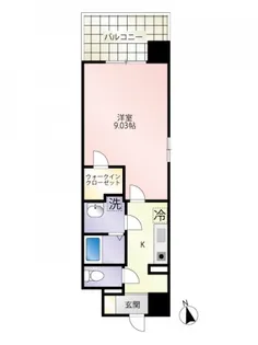 第27友建ビル【10階】の間取り