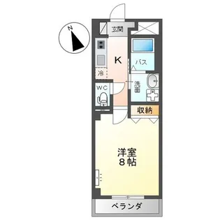 BAILEY舟入本町の間取り