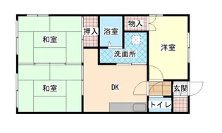 コーポツクダ【3階】の間取り