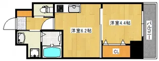 welsh.Sビル5【5階】の間取り