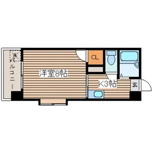 ウェルス21【5階】の間取り