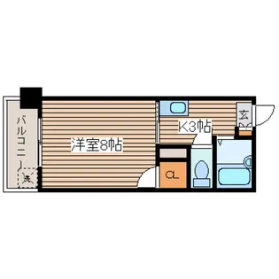 ウェルス21【5階】の間取り