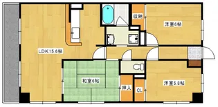 エクシード古江の間取り