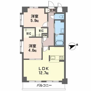 ジュビリーの間取り
