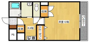 プリオール深田の間取り