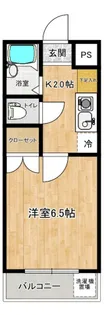 リベラル参番館【1階】の間取り