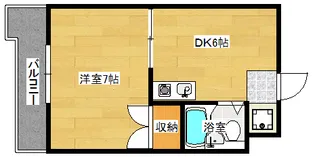 エクセルコート太田川の間取り