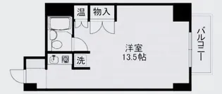 バルミー平和【4階】の間取り