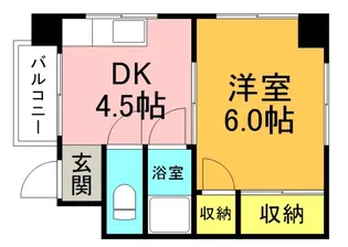 ハイツ古田【3階】の間取り