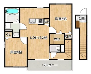 セイバリー馬木の間取り