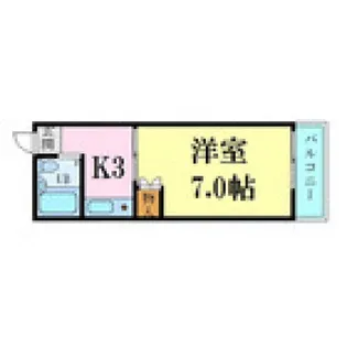 S・ウイングビル【5階】の間取り