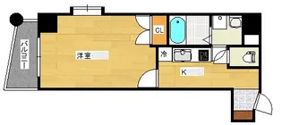 フォルム幟町【5階】の間取り