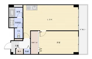 WAKOILEBLANCHE【9階】の間取り