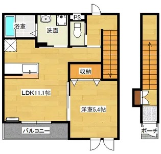 エクセレントビュー中尾の間取り