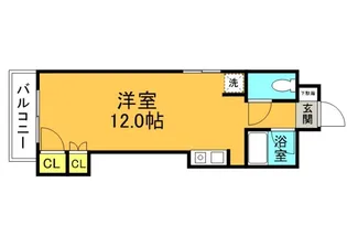 和秀中広ビル【304号室】の間取り