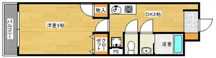 第16友建ビル【2階】の間取り