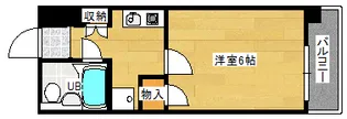 ダイアパレス比治山パークサイド【2階】の間取り