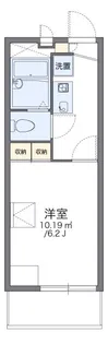 レオパレスボンジョルノナカオ【2階】の間取り
