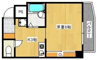 K.KBLD【8階】の間取り