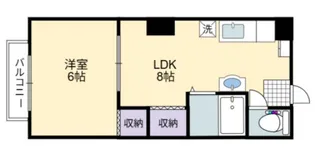 橋口ビル【2階】の間取り