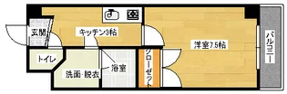 Brighton弐番館【5階】の間取り