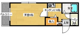アベニュー蔦本【3階】の間取り