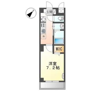 ファミールK【4階】の間取り