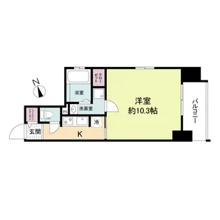 BPRレジデンス国泰寺【5階】の間取り