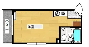 エクセル光南【2階】の間取り