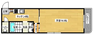 クレールIWAI【2階】の間取り