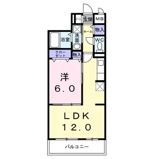 フラワーベル【3階】の間取り