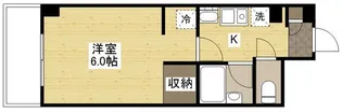 K’SB長束【2階】の間取り