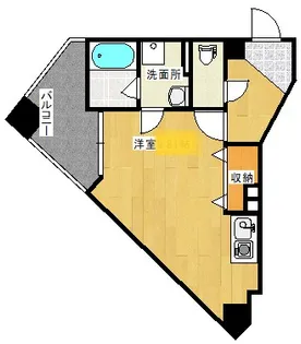 DOLCE竹屋町【5階】の間取り