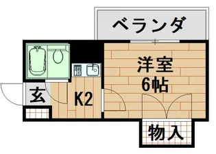 ドーム白島【3階】の間取り